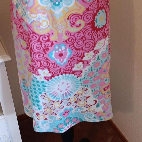 Talbots Bright Shift Dress - Picture 4 of 11